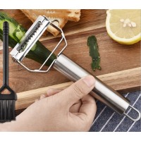 Ultra Sharp Stainless Steel Dual Julienne & Vegetable Peeler kitchen