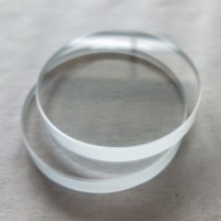 China Factory 6mm Thick Round Circle Toughened Glass for Spot Light