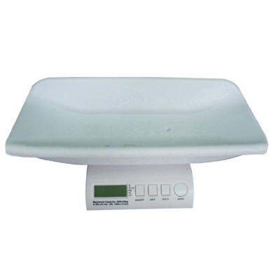 Black/White  55lb/25kg Auto Shut Off Baby Weighing Scale